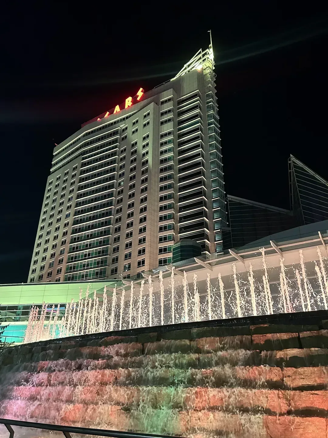 Waterfront hotel exterior in Windsor